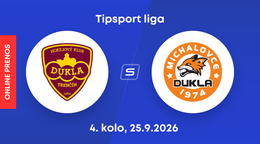 HK Dukla Trenčín - HK Dukla Michalovce: ONLINE prenos zo zápasu42. kola Tipsport ligy.