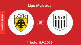 AEK Atény - LASK Linz: ONLINE prenos zo zápasu 1. kola ligovej fázy Ligy majstrov.