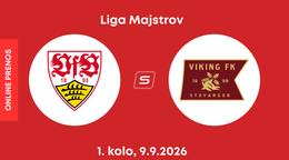VfB Stuttgart - Viking FK: ONLINE prenos zo zápasu 1. kola ligovej fázy Ligy majstrov.