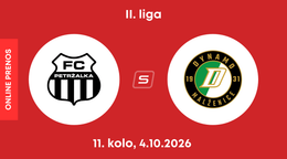 FC Petržalka - OFK Malženice: ONLINE prenos zo zápasu 11. kola II. ligy.