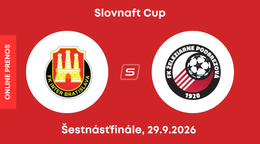 Inter Bratislava - Podbrezová: ONLINE prenos zo zápasu 4. kola Slovnaft Cupu.