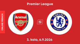 Arsenal FC - Chelsea FC: ONLINE prenos zo zápasu 2. kola Premier League. 