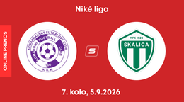 KFC Komárno - MFK Skalica: ONLINE prenos zo zápasu 7. kola Niké ligy.