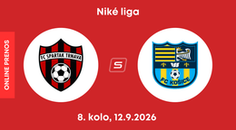 FC Spartak Trnava - FC Košice: ONLINE prenos zo zápasu 8. kola Niké ligy.