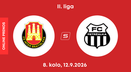 FK Inter Bratislava - FC Petržalka: ONLINE prenos zo zápasu 8. kola II. ligy.