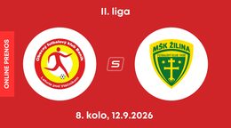 OFK Baník Lehota pod Vtáčnikom - MŠK Žilina B: ONLINE prenos zo zápasu 8. kola II. ligy.