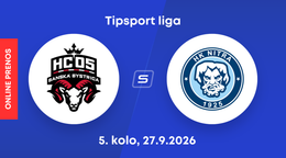 HC MONACObet Banská Bystrica - HK Nitra: ONLINE prenos zo zápasu 5. kola Tipsport ligy.