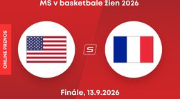 USA - Francúzsko: Online prenos z finále na MS v basketbale žien 2026.