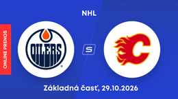 Edmonton Oilers - Calgary Flames: ONLINE prenos zo zápasu NHL.