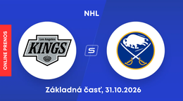 Los Angeles Kings - Buffalo Sabres: ONLINE prenos zo zápasu NHL.
