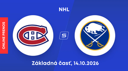 Montreal Canadiens - Buffalo Sabres: ONLINE prenos zo zápasu NHL.