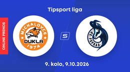 HK Dukla Michalovce - HK Poprad: ONLINE prenos zo zápasu 9. kola Tipsport ligy.