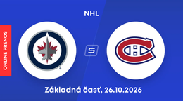 Winnipeg Jets - Montreal Canadiens: ONLINE prenos zo zápasu NHL.