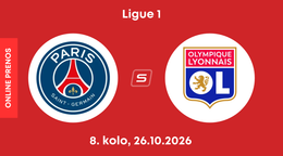 Paríž St. Germain - Olympique Lyon. ONLINE prenos z 8. kola Ligue 1.