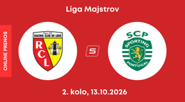RC Lens - Sporting Lisabon: ONLINE prenos zo zápasu 2. kola ligovej fázy Ligy majstrov.
