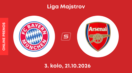 Bayern Mníchov - Arsenal FC: ONLINE prenos zo zápasu 3. kola ligovej fázy Ligy majstrov.
