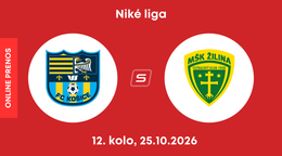 FC Košice - MŠK Žilina: ONLINE prenos zo zápasu 12. kola Niké ligy.