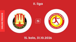 FK Inter Bratislava - OFK Baník Lehota pod Vtáčnikom: ONLINE prenos zo zápasu 15. kola II. ligy.
