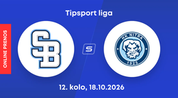 HC Slovan Bratislava - HK Nitra: ONLINE prenos zo zápasu 12. kola Tipsport ligy.
