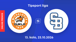 HK Dukla Michalovce - HC Slovan Bratislava: ONLINE prenos zo zápasu 13. kola Tipsport ligy.