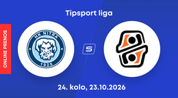 HK Nitra - HC Košice: ONLINE prenos zo zápasu 24. kola Tipsport ligy.