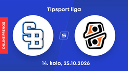 HC Slovan Bratislava - HC Košice: ONLINE prenos zo zápasu 14. kola Tipsport ligy.