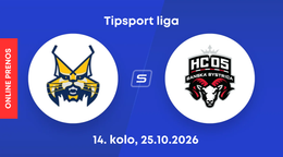 HK Spišská Nová Ves - HC´05 TAM Banská Bystrica: ONLINE prenos zo zápasu 14. kola Tipsport ligy.