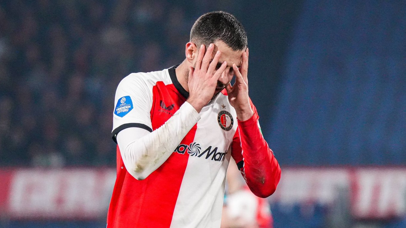 Dávid Hancko v drese Feyenoord Rotterdam.