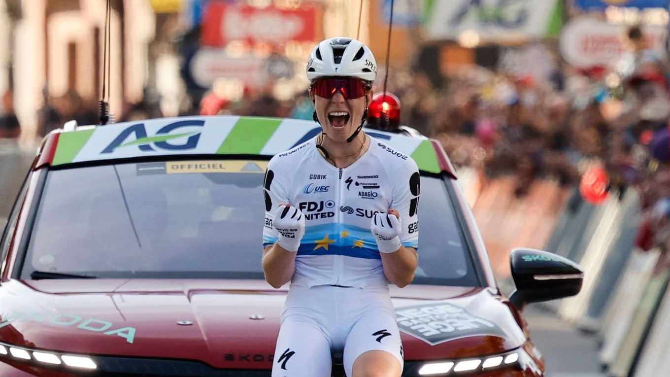 Holandská cyklistka Demi Volleringová vyhrala klasiku Liége - Bastogne - Liége 2026.