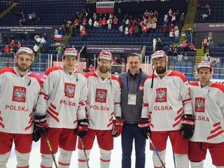 Poľskí hokejisti.
