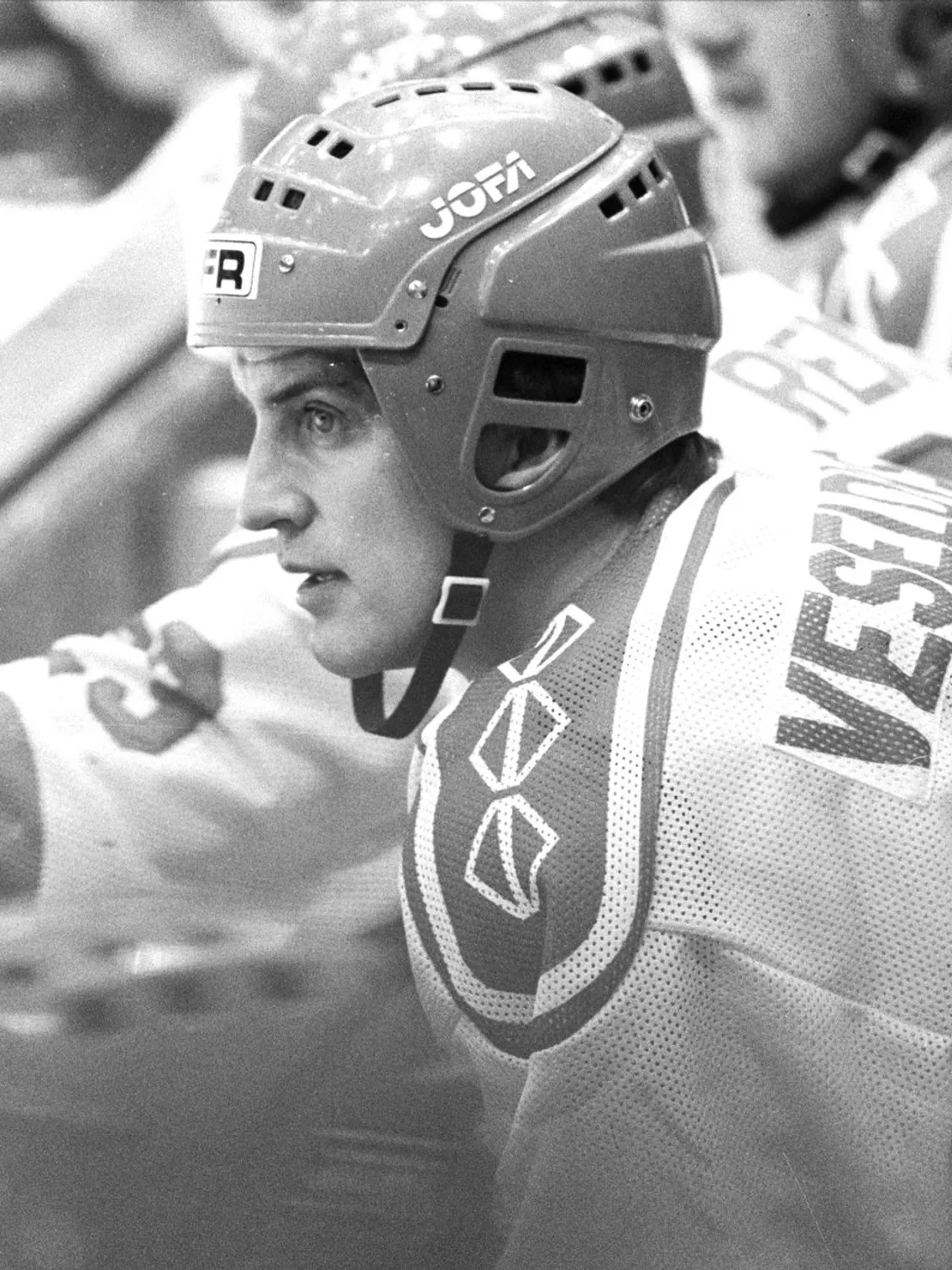 Peter Veselovský na MS v hokeji 1992.