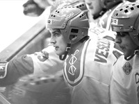 Peter Veselovský na MS v hokeji 1992.