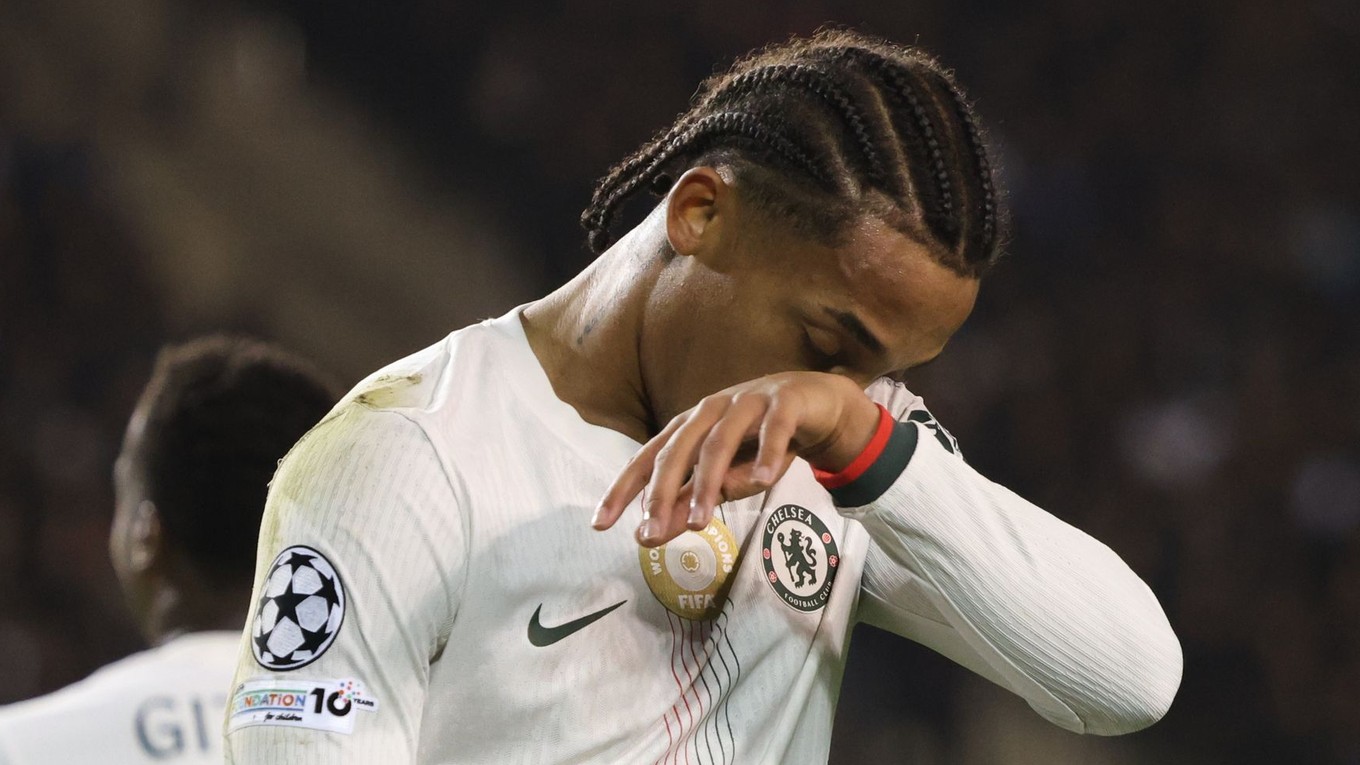 Hráč Chelsea Joao Pedro.