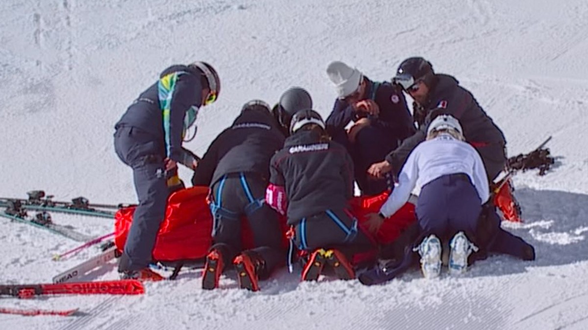 Ošetrovanie Lindsey Vonnovej. 