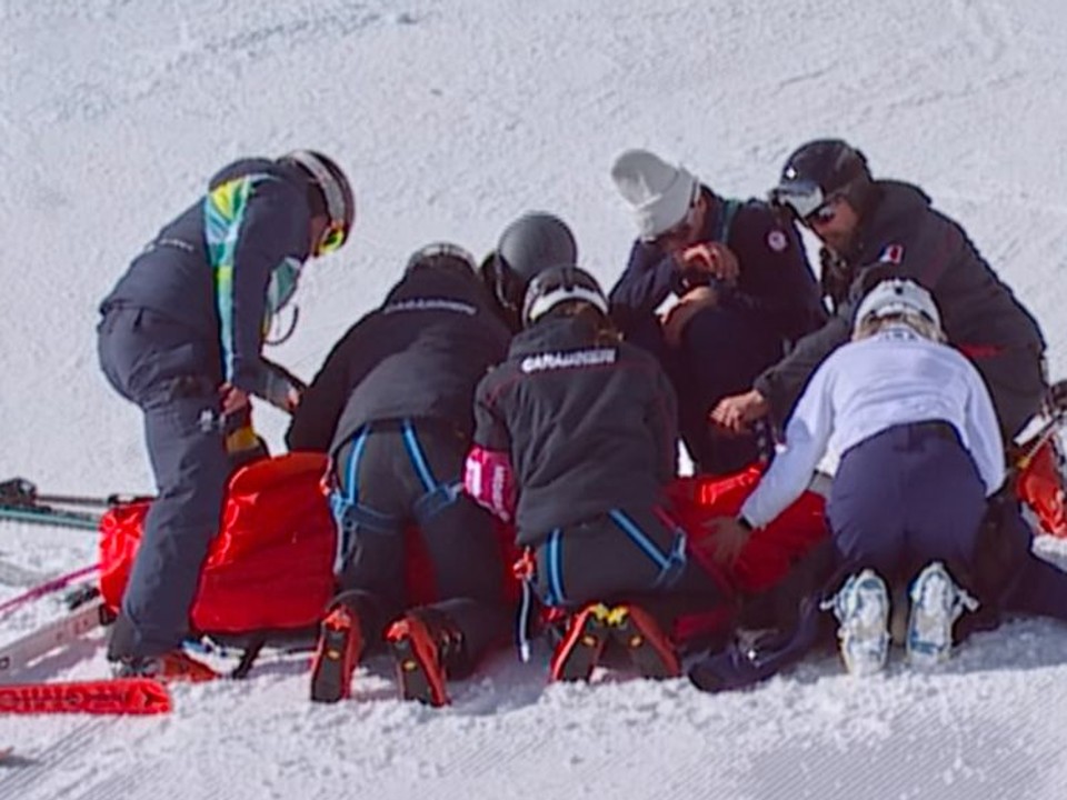 Ošetrovanie Lindsey Vonnovej. 