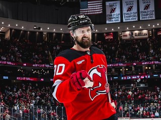 Tomáš Tatar v drese New Jersey Devils.