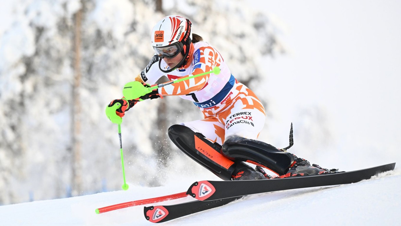 Petra Vlhová dnes ide 1. kolo slalomu v Levi 2023 (nedeľa).