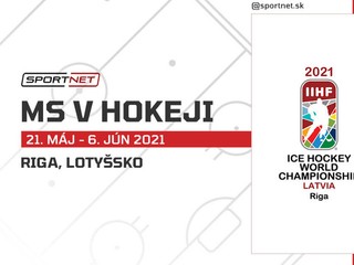 Program, výsledky, tabuľky, skupiny - MS v hokeji 2021.