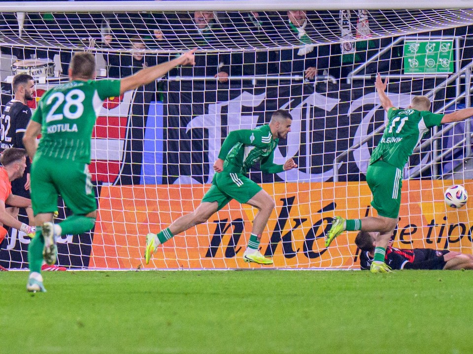 Gólová radosť Prešova.