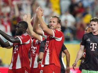 Radosť hráčov Bayernu