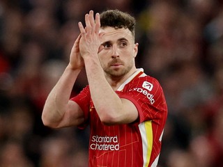 Diogo Jota v drese Liverpool FC.