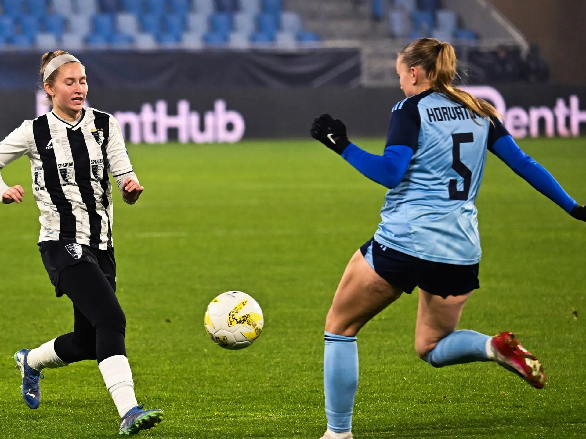 SLOVENSKÝ POHÁR ŽENY – Finále si zahrajú Spartak Myjava a ŠK Slovan Bratislava