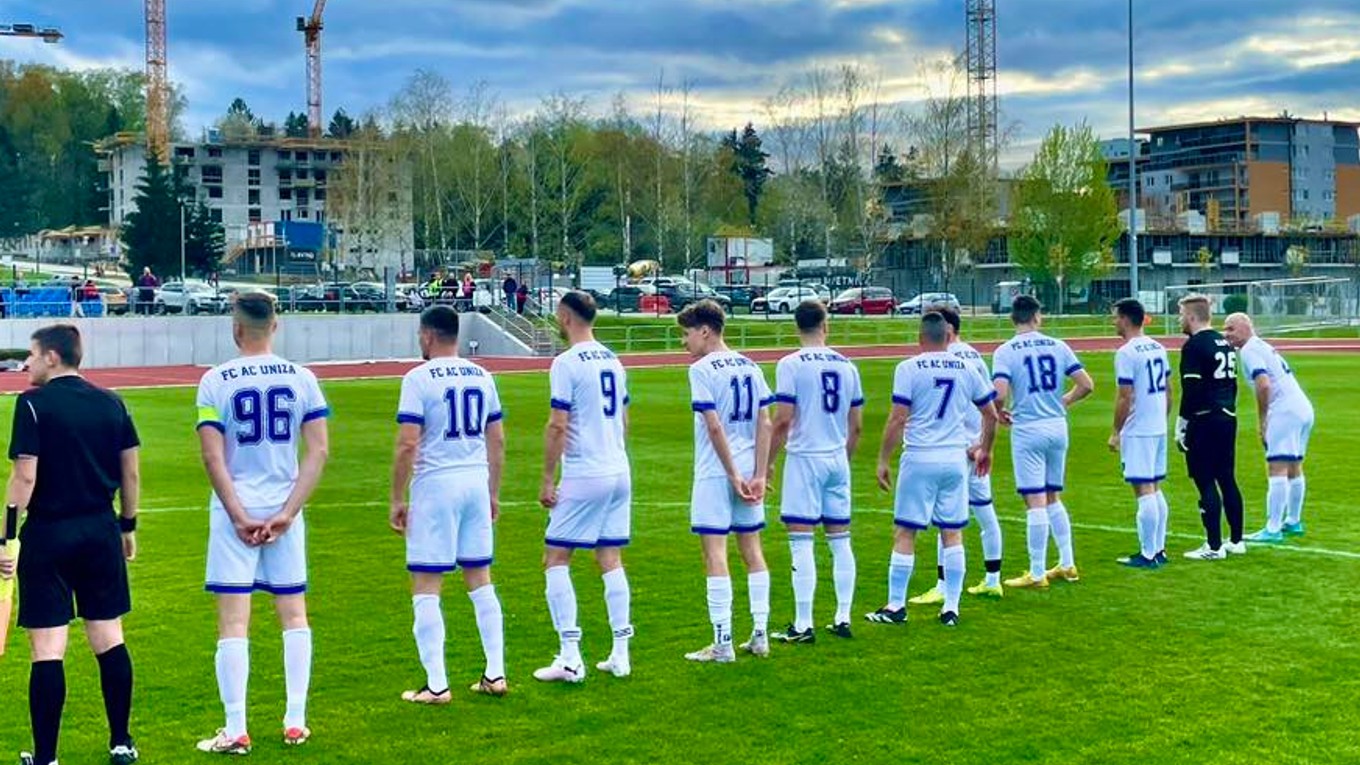 Futbalisti AC UNIZA.