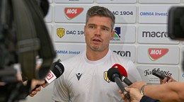 Bový hlavný tréner DAC Dunajskej Stredy Robert Klauss 
