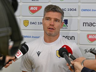 Bový hlavný tréner DAC Dunajskej Stredy Robert Klauss 