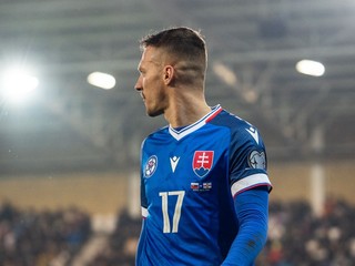 Slovenský futbalista Lukáš Haraslín.