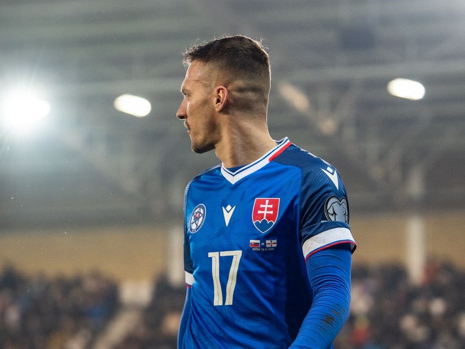 Slovenský futbalista Lukáš Haraslín.