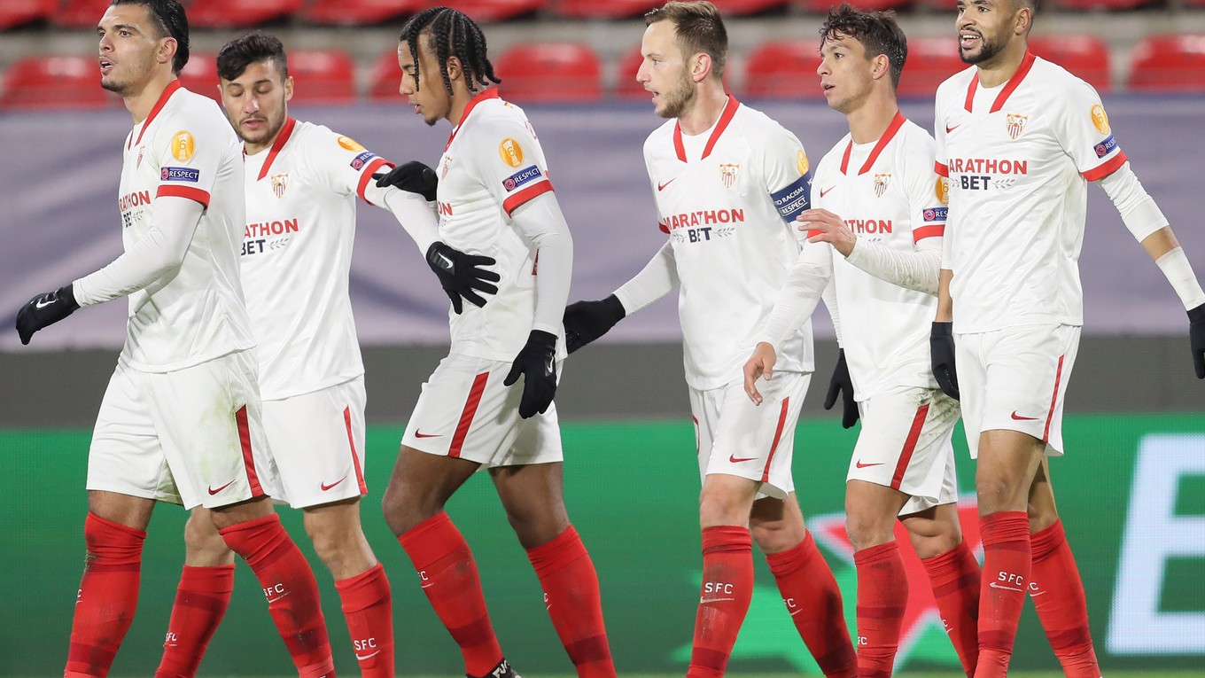 Futbalisti FC Sevilla. 