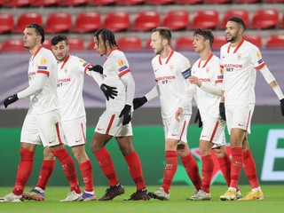 Futbalisti FC Sevilla. 