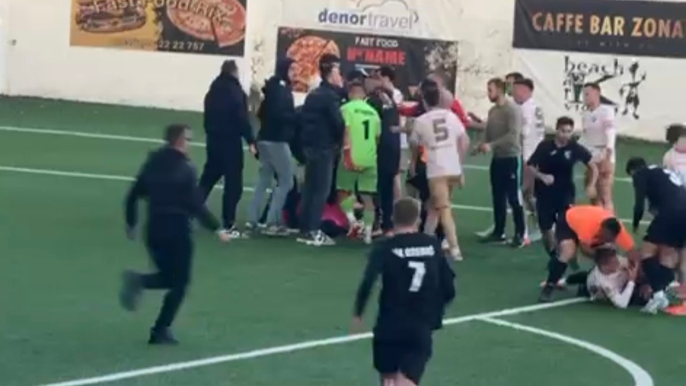 Hromadná bitka v Chorvátsku